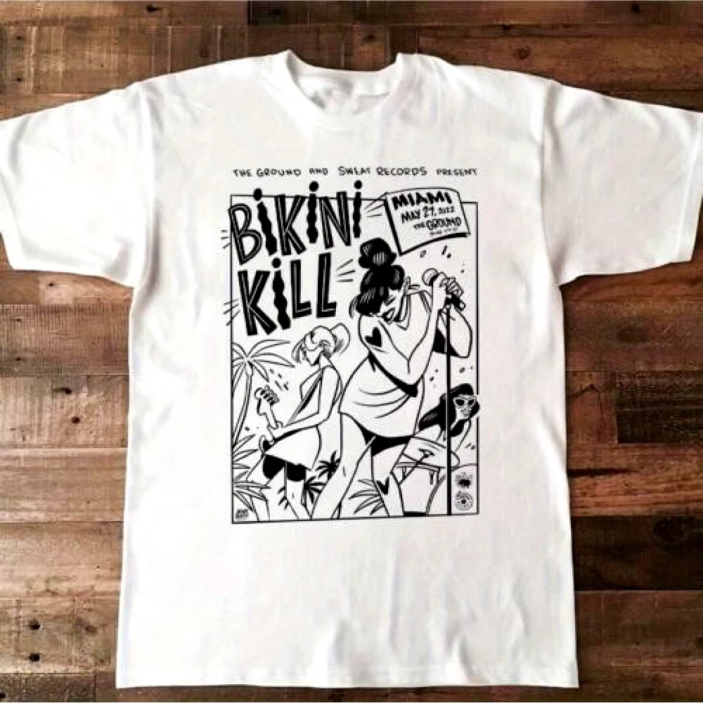 T-shirt Bikini Kill North America, style unisexe, confortable pour toutes les saisons, t-shirts amus