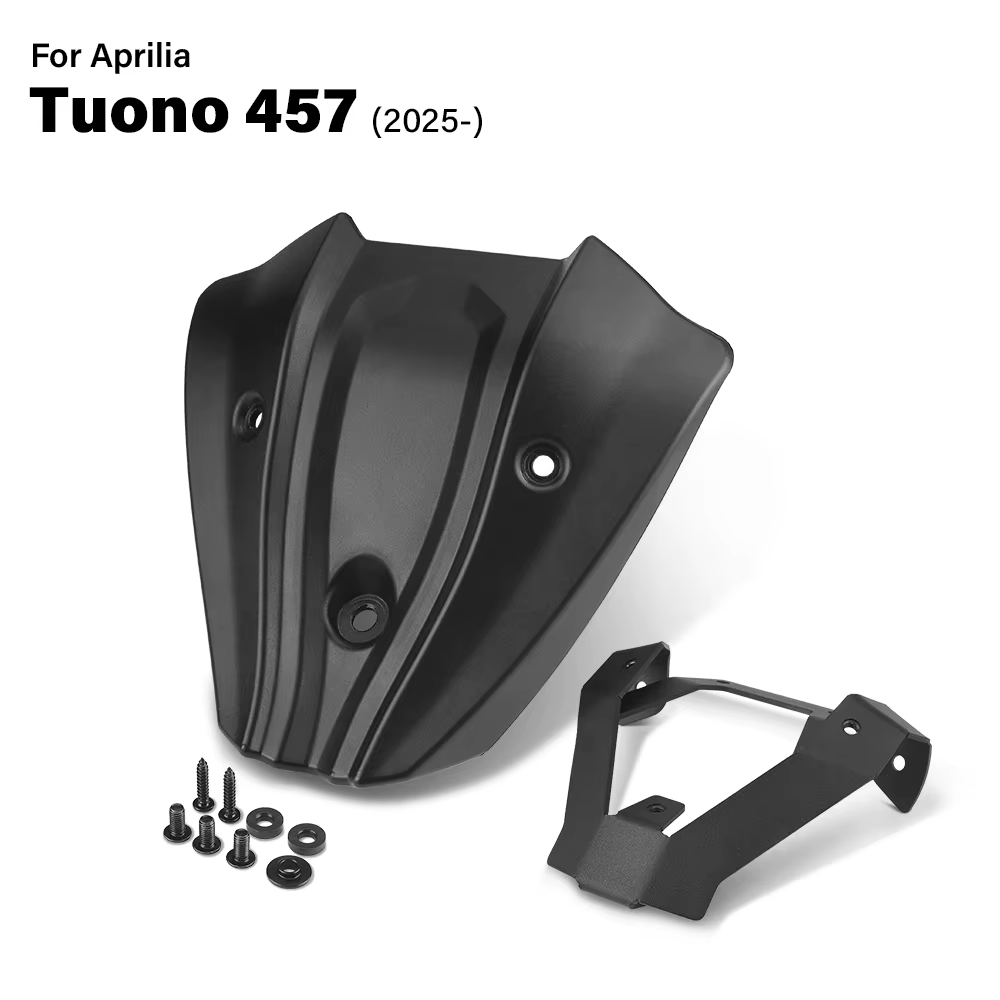 Pare-brise miniature Tuono457, accessoires moto pour Aprilia Tuono 457 2025- – Petit déflecteur avan