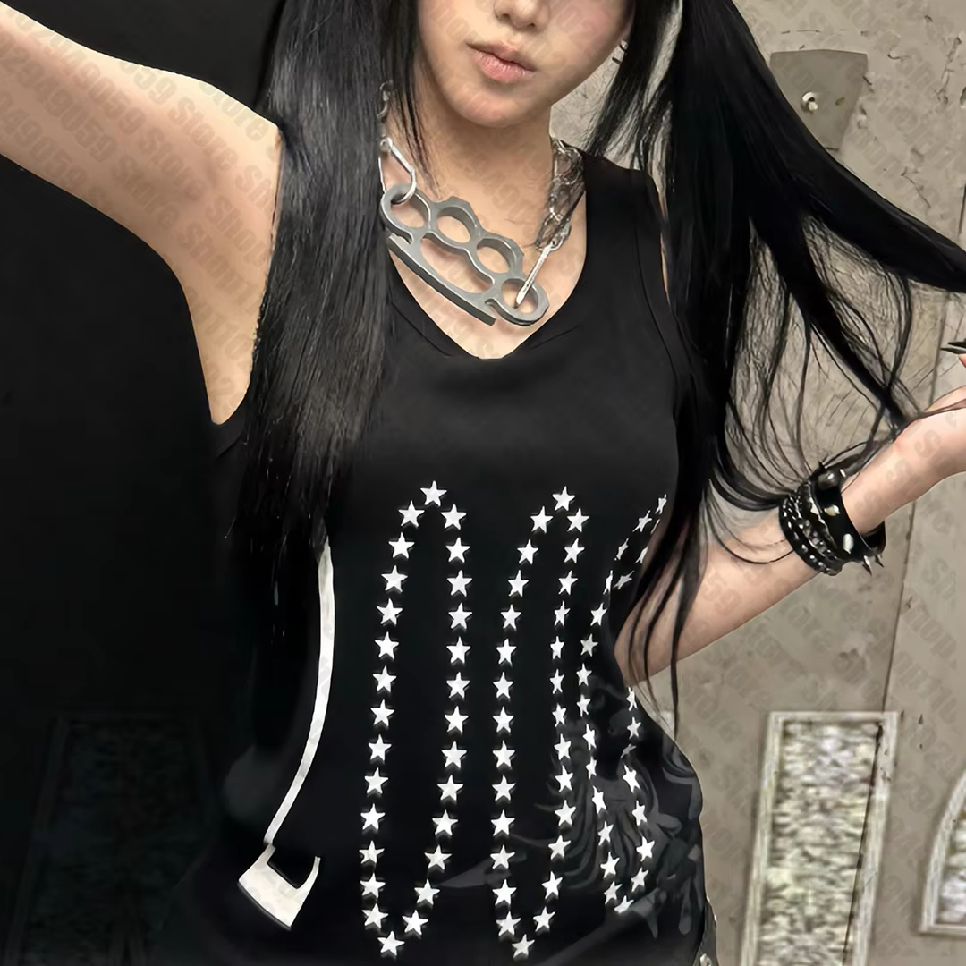 Vêtements Emo Grunge, Hauts Y2K, Vêtements Esthétiques Sexy, Esthétique Shoujo Girl, Blouses pour Fe