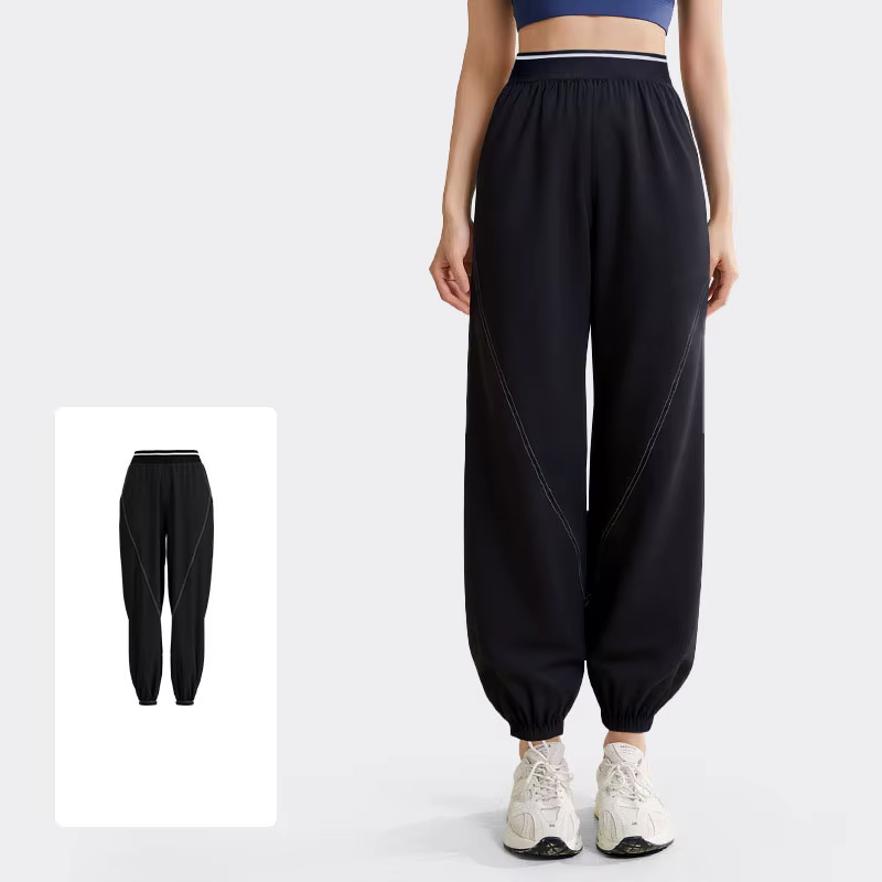 Pantalons de jogging pour femmes, pantalons de fitness amples à séchage rapide, pantalons de sport l
