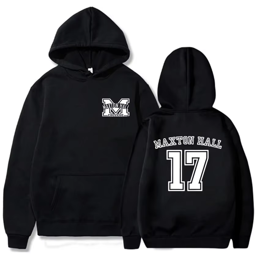 Maxton Hall 17 TV sweat à capuche graphique le monde entre nous sweat Sudaderas Para Mujer décontrac