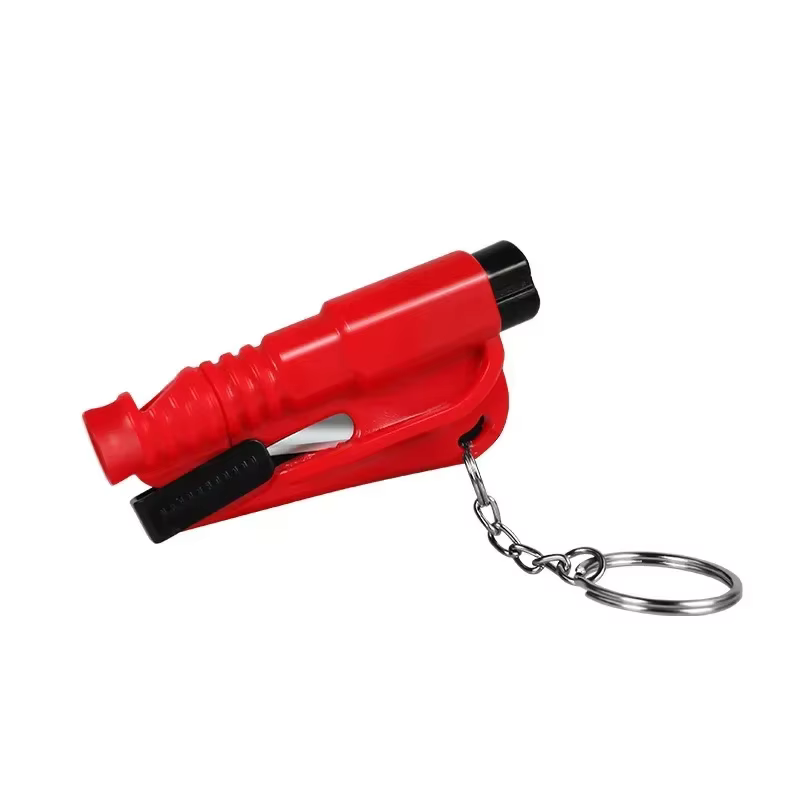 Marteau de sécurité de voiture Compact 3 en 1, brise-vitre et coupe-ceinture de sécurité, outil de s