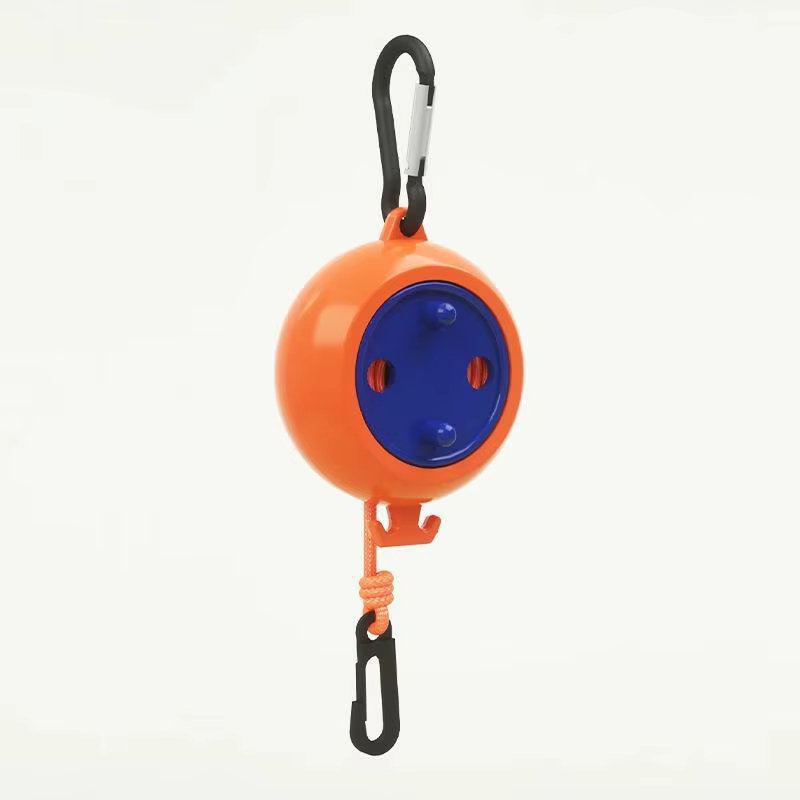 Corde à linge rétractable portable pour le voyage, séchoir à linge extérieur pour le camping, ligne 
