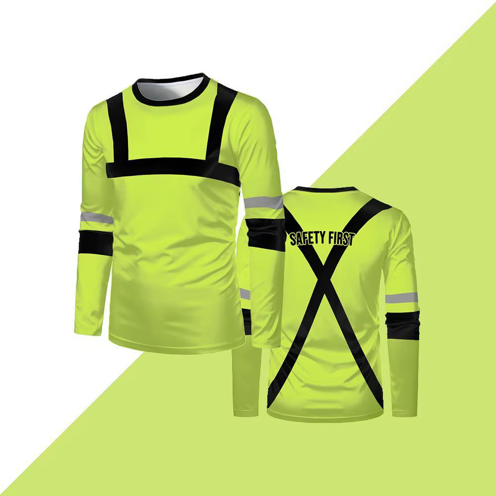 Vêtements de travail de sécurité pour hommes, de haute qualité, séchage rapide, respirant, hauts de 