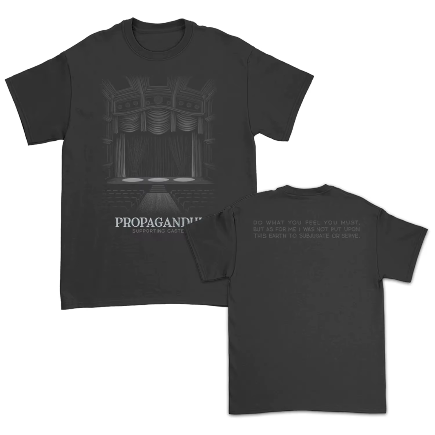Promotion exceptionnelle Propagandhi ‌   T-shirt en coton pour hommes et femmes, avec image de group