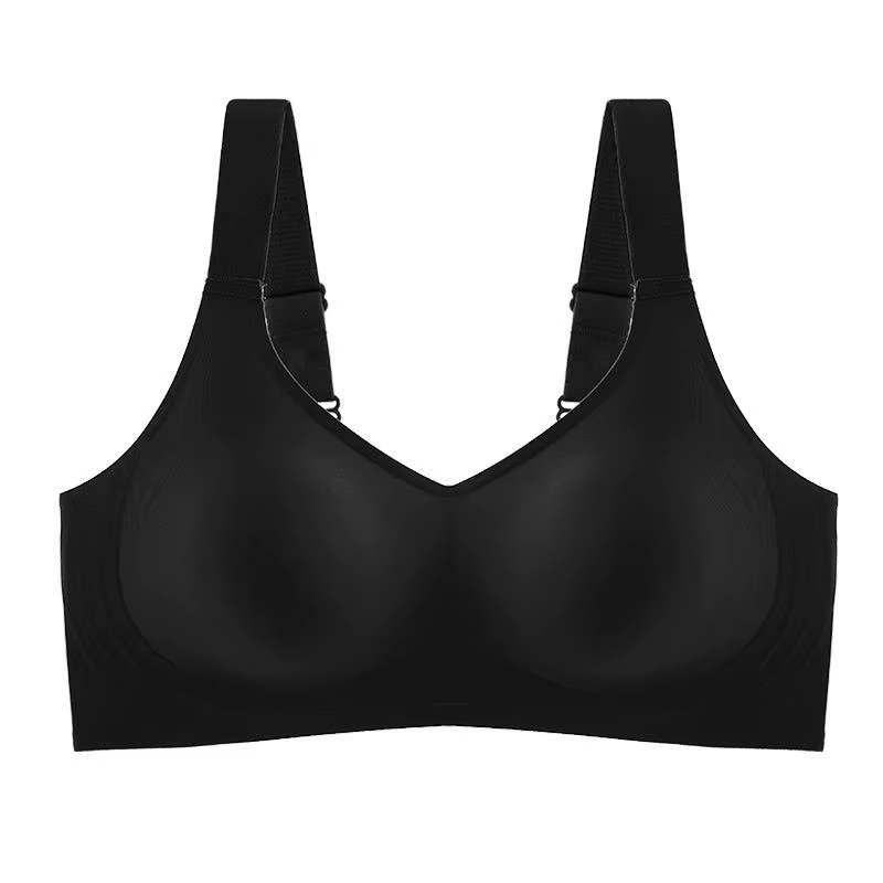 Soutien-gorge sans couture de grande taille pour femme, soutien-gorge de soutien souple, réduction d