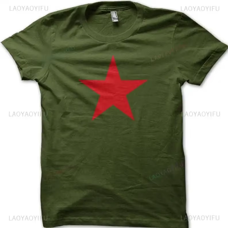 Étoile rouge soviétique Che Guevara révolution CCCP urss rétro graphique t-shirts femme homme Style 