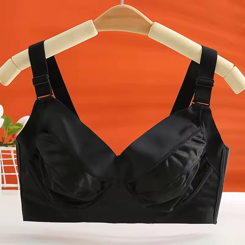Soutien-gorge Push Up pour femmes, sans couture, couverture complète, sous-vêtements Non rembourrés,