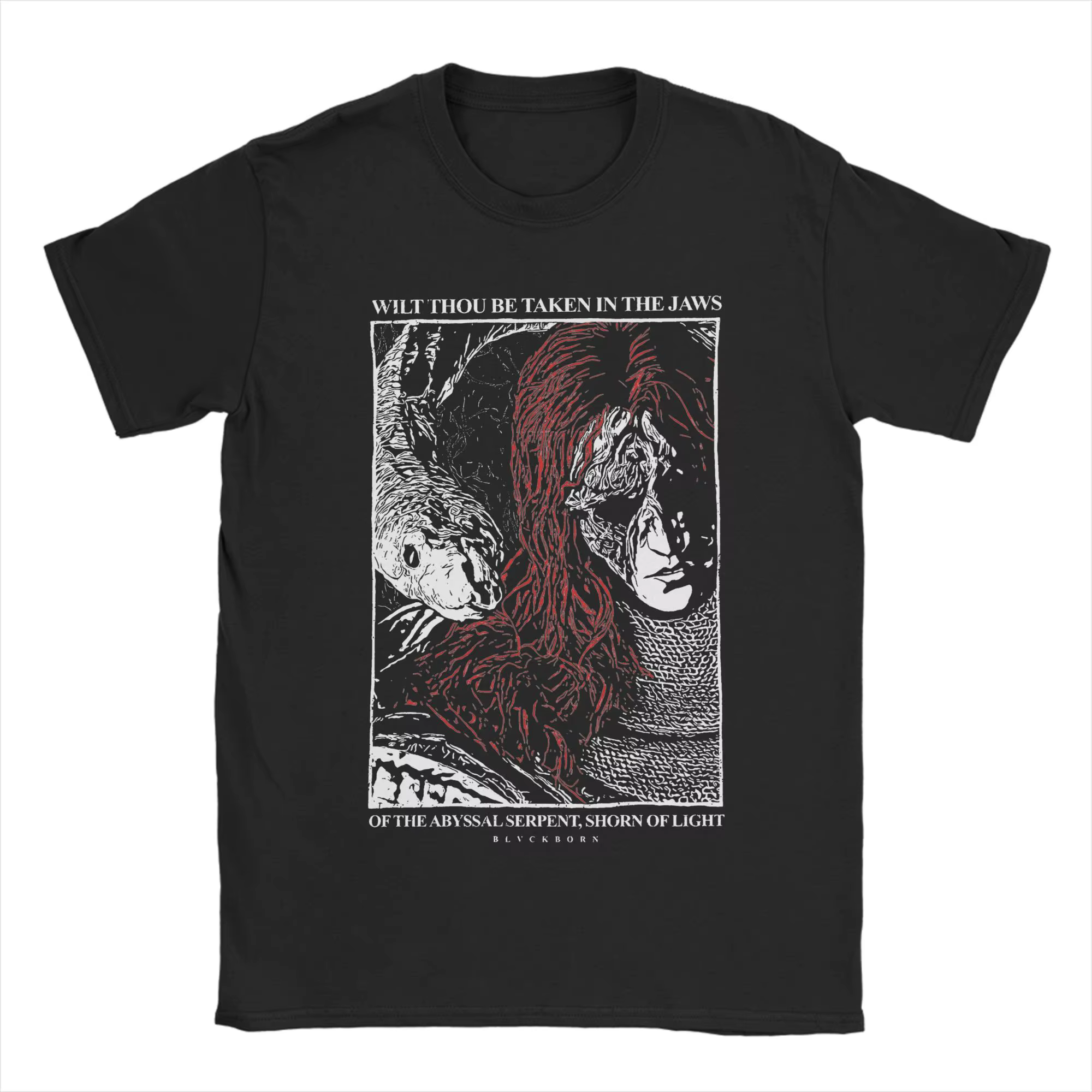 Messmer ER jeu T-Shirt pour hommes créatif pur coton t-shirts col rond à manches courtes T-Shirt 4XL
