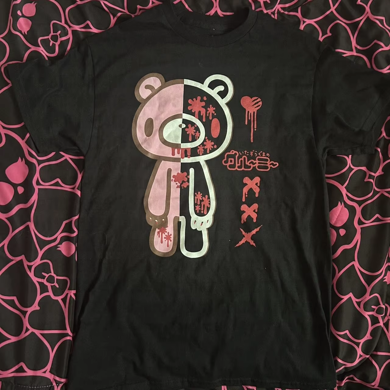 Vêtements esthétiques T-shirt bébé t-shirts culture hauts femmes gothique Grunge vêtements Y2k année