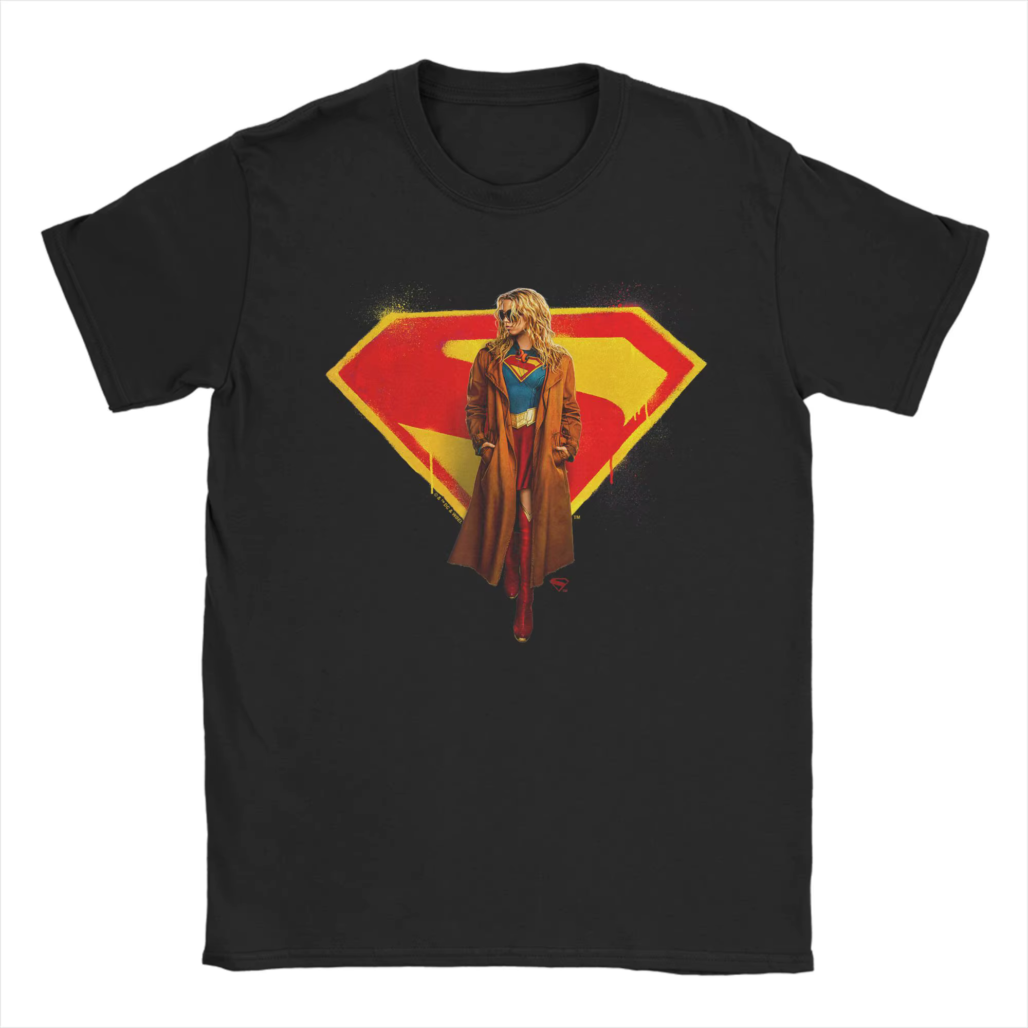 T-shirts du film Supergirls 2026 pour hommes, 100% coton, T-Shirt drôle à col ras du cou, hauts à ma