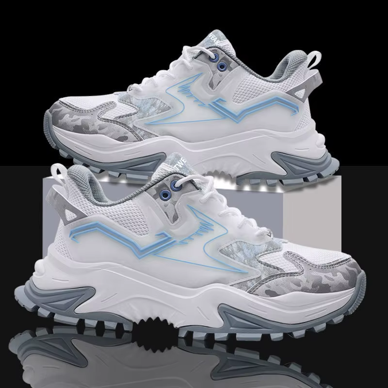 Baskets décontractées pour hommes, chaussures de sport respirantes, plate-forme de rencontre, mode a