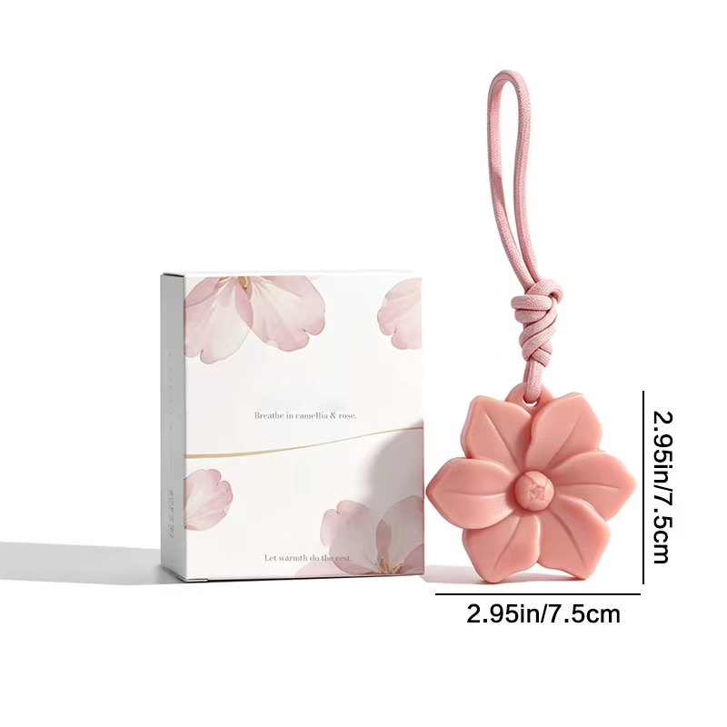 Tablettes de cire parfumée à la camélia, parfum longue durée, tablettes de cire parfumée pour la mai