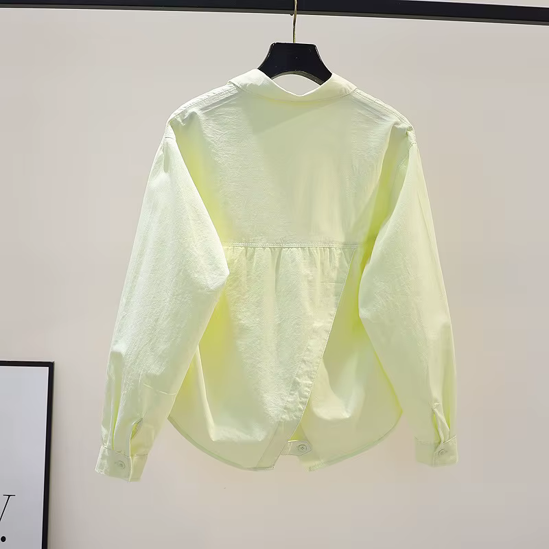 2025 Blusas Mujer De Moda à manches longues Blouse ample femmes vêtements mode coréenne chemises déc