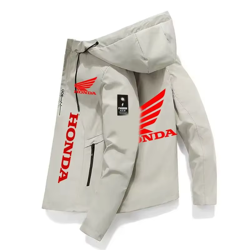 Sweat à capuche de moto Honda pour hommes, mode décontractée, sweat à capuche d'extérieur Honda, vêt