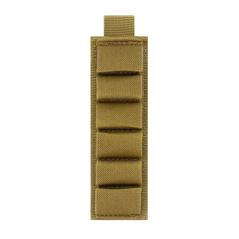 Accessoires de chasse en plein air : support de coque de stock pour fusil de chasse à 6 boucles, sac
