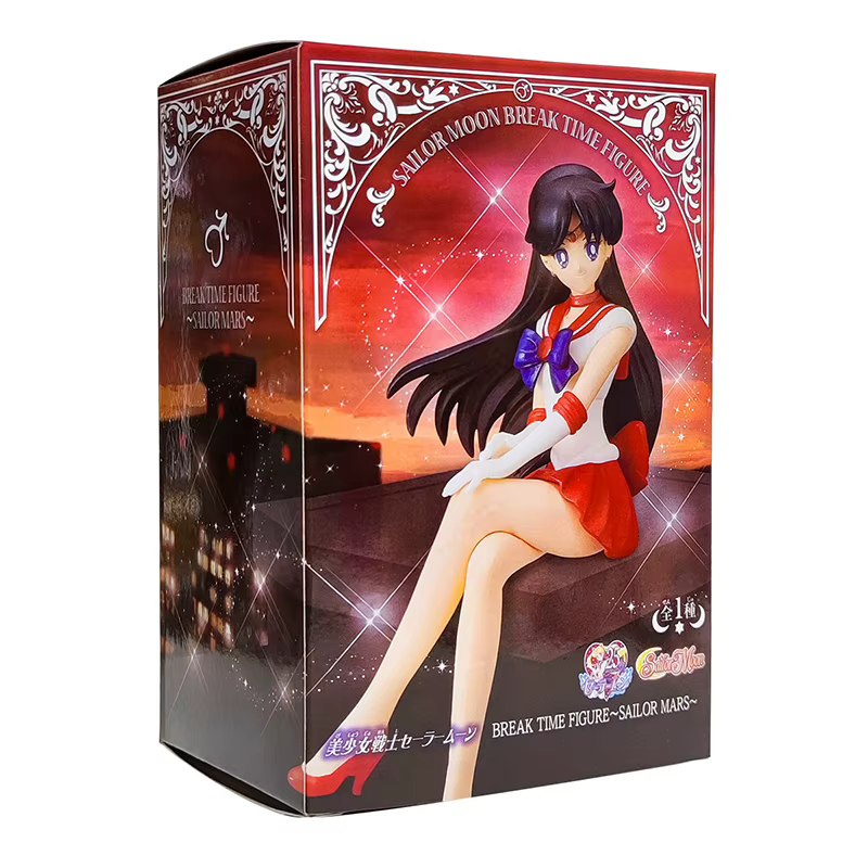13.5cm Anime marin lune modèle Hino Rei voiture accessoires Collection PVC poupée marin Mars Jupiter