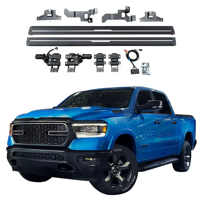 Kit d'accessoires extérieurs en alliage d'aluminium pour camion pick-up, marchepied latéral électriq