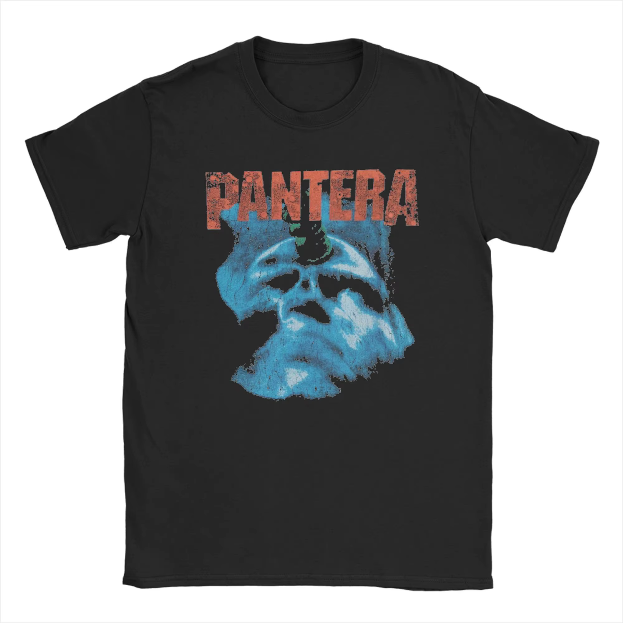 Bande Rock musique Pantera métal hommes T-Shirts 100 coton t-shirts été à manches courtes t-shirt co