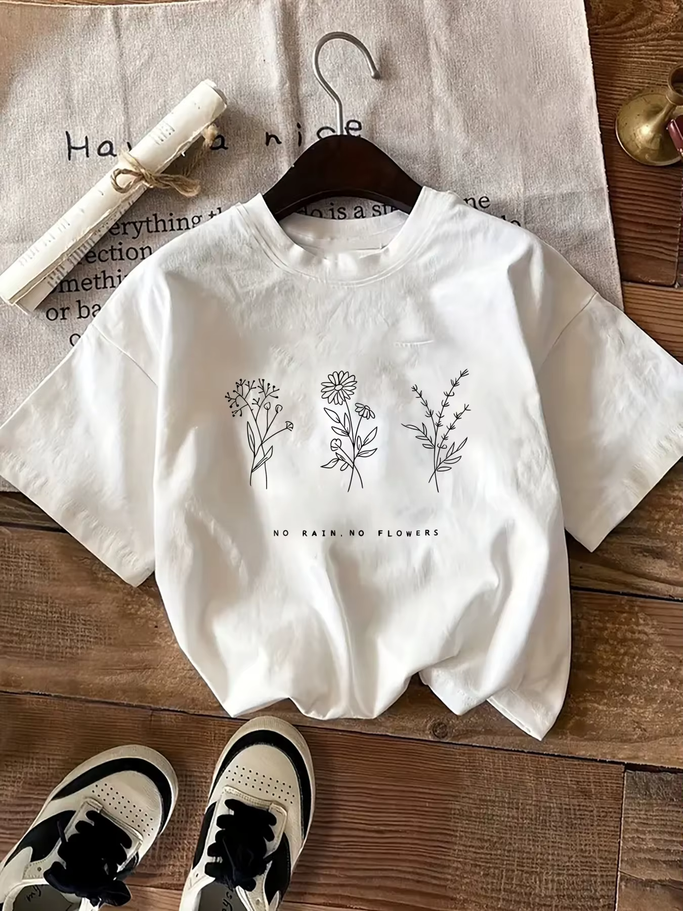 Vêtements d'été pour hommes et femmes, t-shirts décontractés à manches courtes et col rond pour femm
