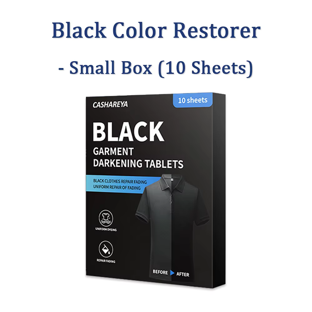 CASHAREYA Kit Feuilles Restauratrices de Couleurs 20 Pièces - 10 Noires + 10 Blanches | Anti Décolor