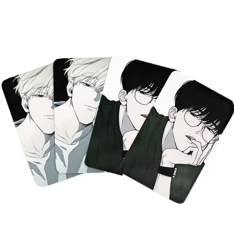 4 pièces/ensemble coréen Manhwa Lomo carte Jeong Eunsung, Lee Suhyun personnages de bande dessinée 3