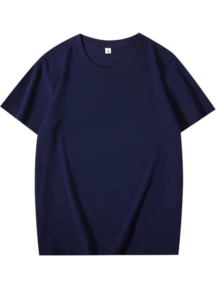 T-shirt personnalisé gratuit impression Logo Image vêtements de travail bricolage haut à manches cou