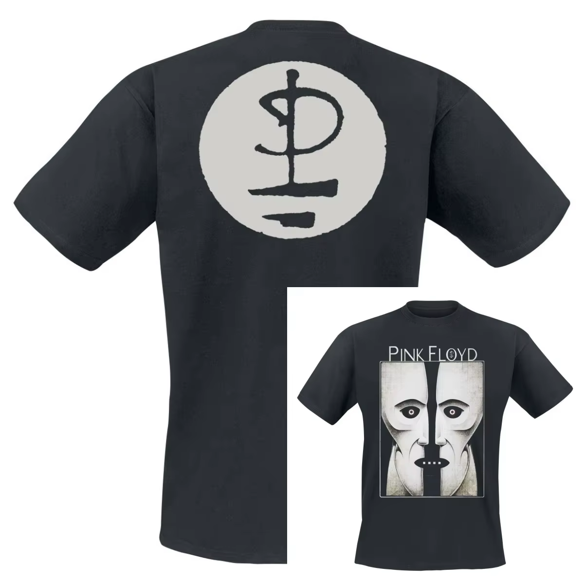 T-shirt décontracté en coton avec motif de la groupe Pink Floyd, pour hommes et femmes, Streetwear d