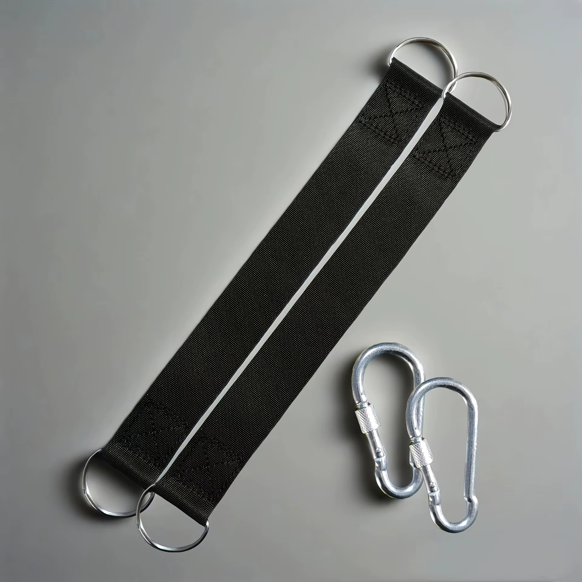Élingues de hamac de camping durables avec serrures de sécurité, idéales pour divers accessoires de 