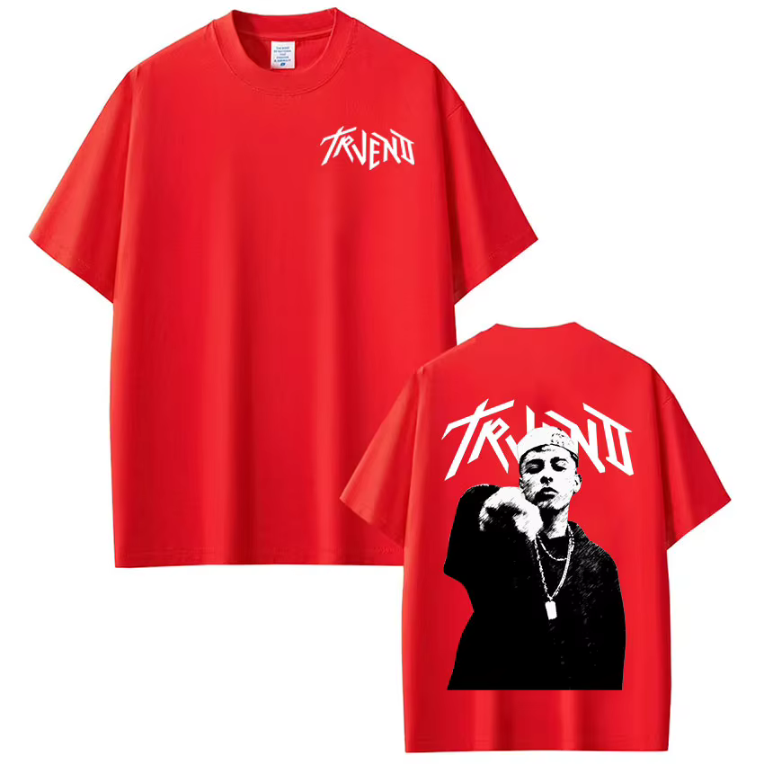 Rappeur Trueno Album Tour 2025 T-shirt hommes femmes vêtements mode à manches courtes T-shirt 100% c