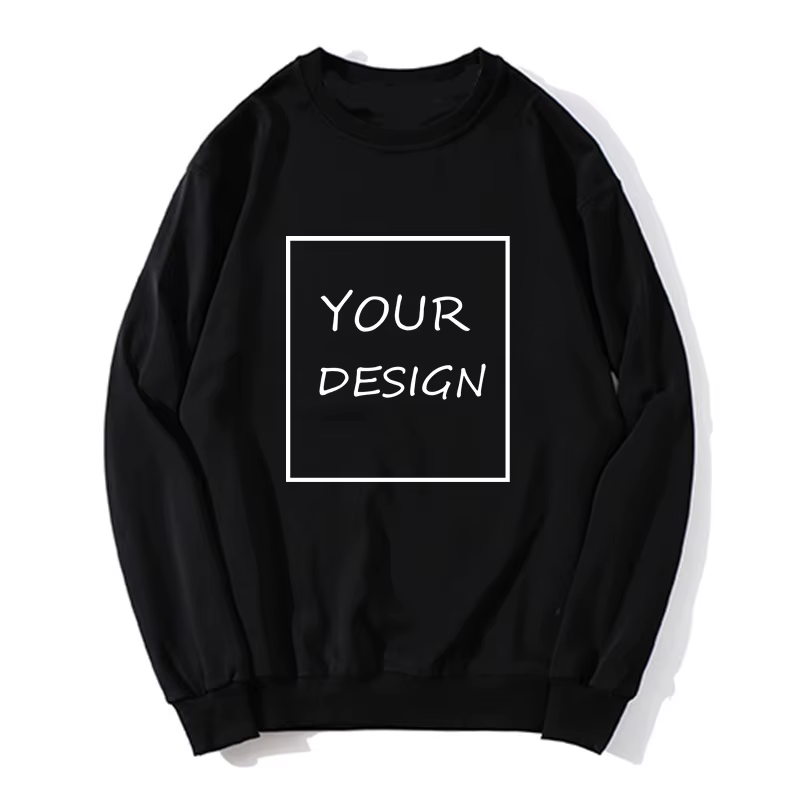 Sweat-shirt personnalisé faites votre conception, Logo, texte, sweat à capuche avant et arrière pour