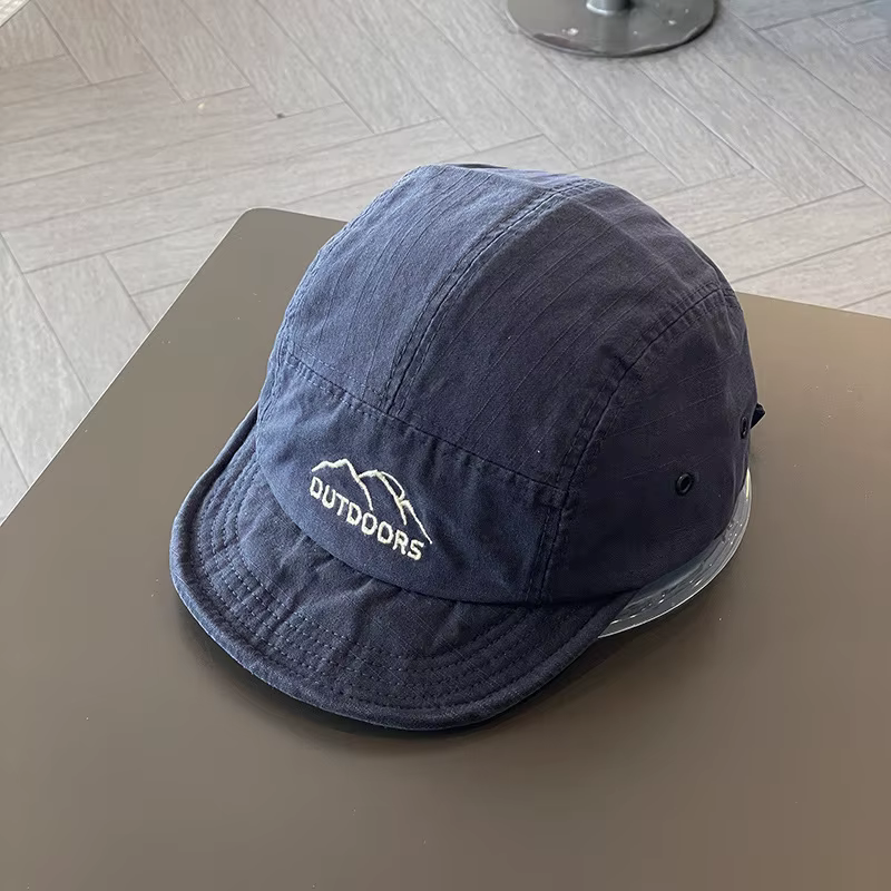 Casquette de Baseball à bord court pour hommes et femmes, protection solaire à bord souple, chapeau 