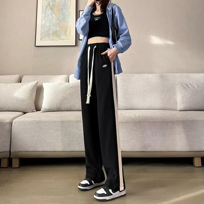 Pantalon de survêtement de sport confortable pour femme, jogging de fitness, pantalon de jogging pou