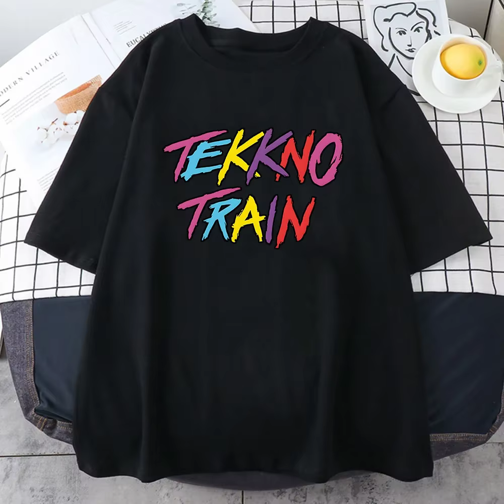 TePatrick no-T-shirt à Manches Courtes en Coton Doux pour Homme et Femme, Vêtement Décontracté, à la
