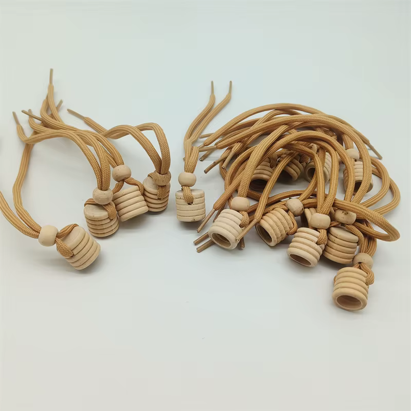 Bouchon rond en bois pour bouteille de parfum, nouveau Design, diffuseur d'aromathérapie, bouchon à 