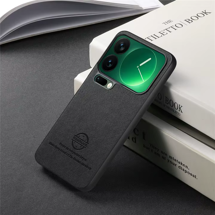 Pour Xiaomi 17 Ultra 5G, coque arrière en cuir avec charge sans fil pour Xiaomi 17 Pro Max, étui de 