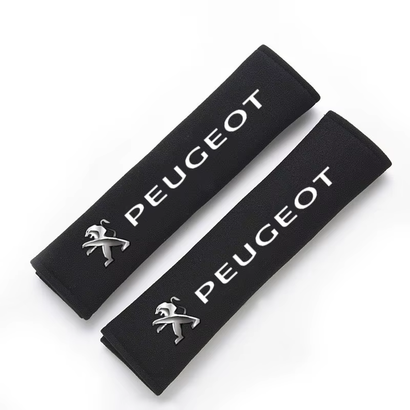Épaulière de voiture, protection d'épaule de ceinture de sécurité, confortable pour Peugeot Logo 108