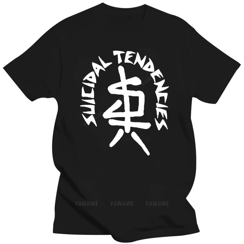 SuIllutendays es-T-shirt à manches courtes pour hommes, haut officiel, en coton, à la mode, pour la 