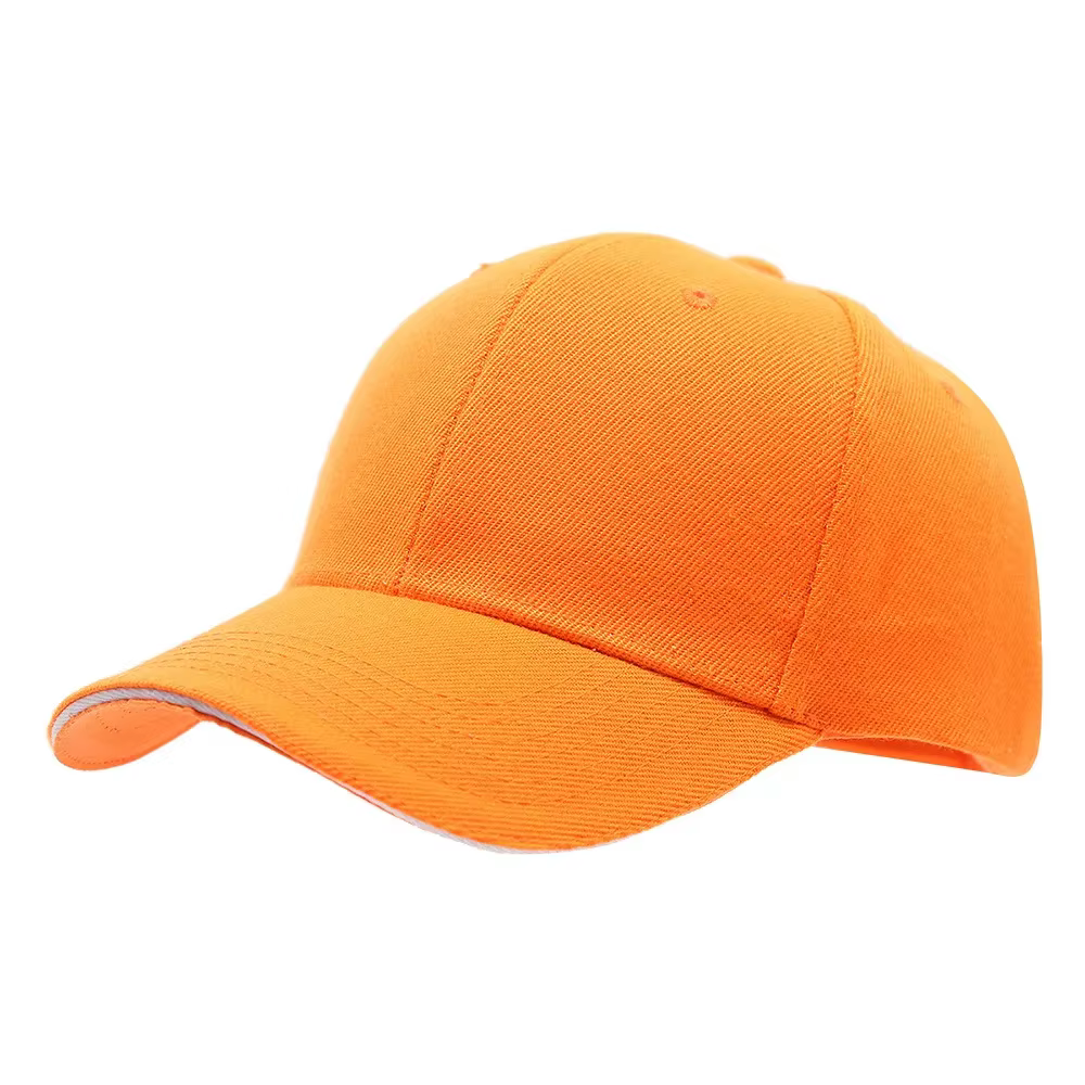 Casquette à visière 6 panneaux classique unisexe, casquette snapback pour hommes et femmes, casquett