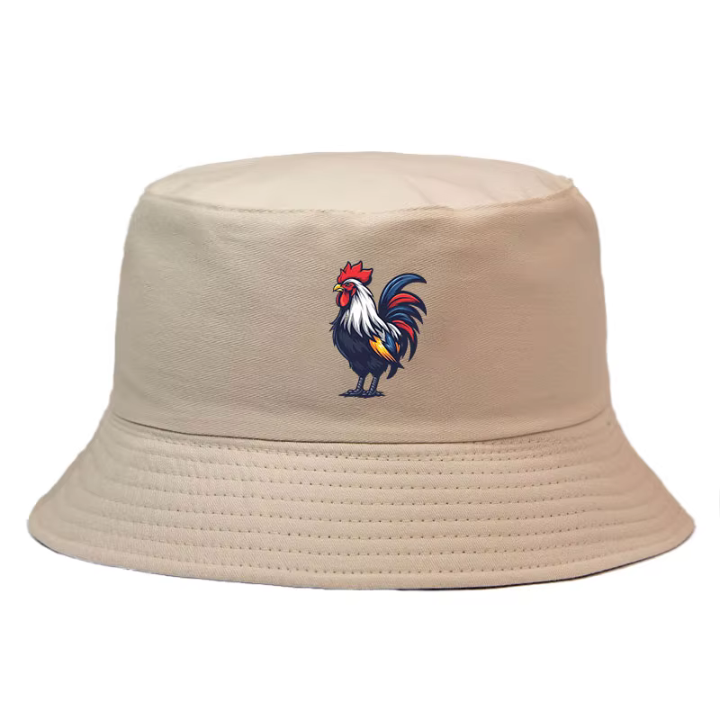 Rugby Coq Mascotte France Bob Chapeau homme femme réversible seau Chapeau unisexe été Sport voyage p