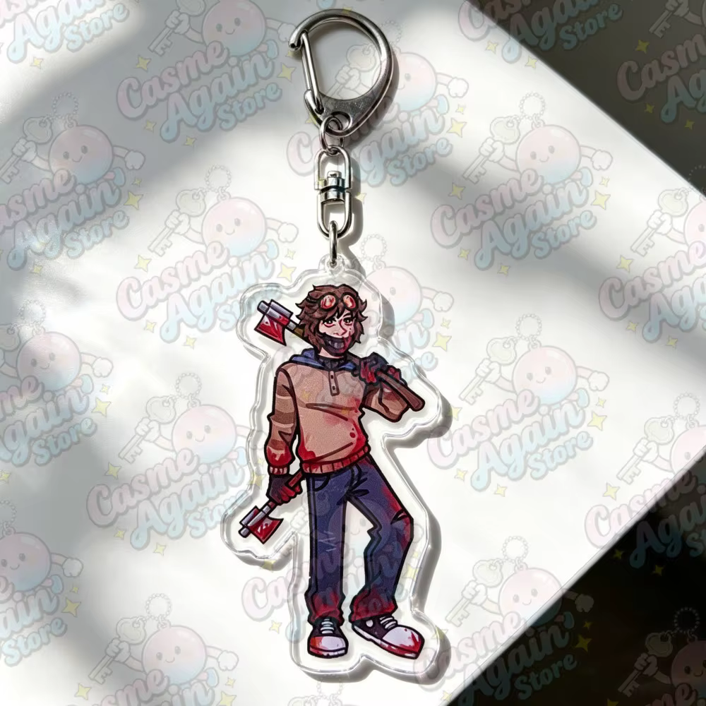 Porte-clés Chibi Ticci Toby, accessoires de sac, bijoux, cadeaux pour fans de manga