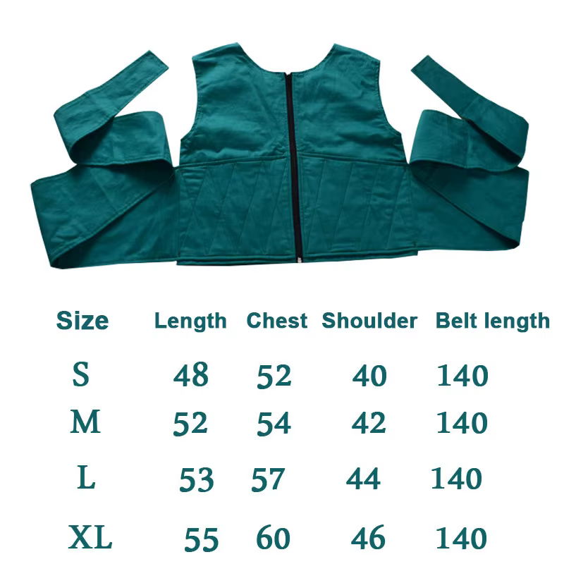 Elmainbedden Glacrestraint Clothing, Double Layered, Cotton Thickened, Wheelchair, Bed, ActivFixatio