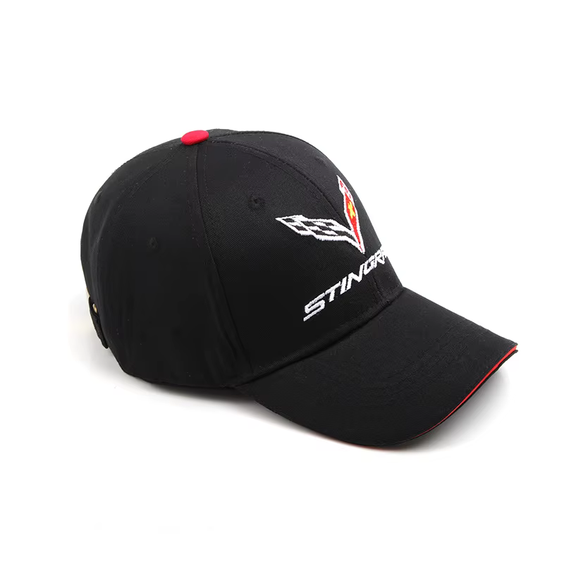 Casquette de baseball de course en coton brodée pour hommes, cadeau créatif, badge Corvette Stingray