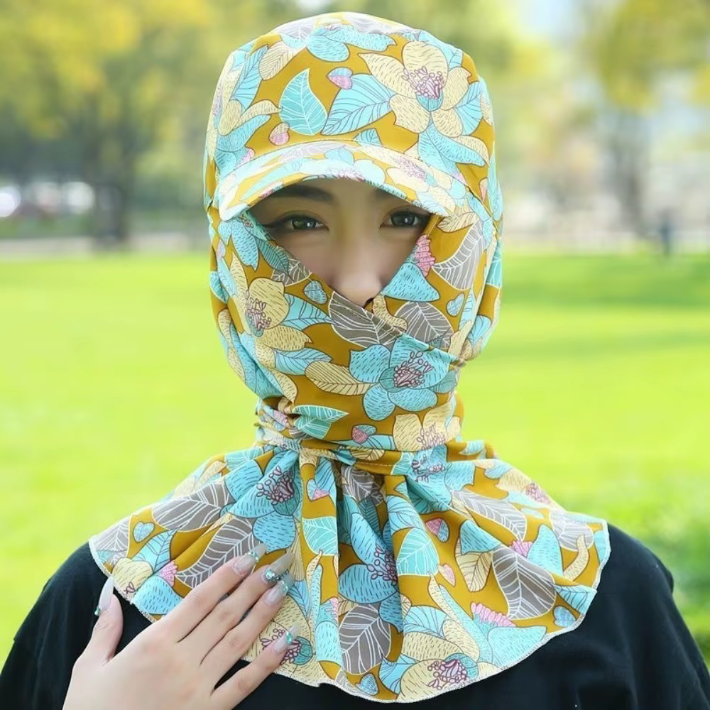 Casquette à visière pour cueillir les fleurs, chapeau de thé en polyester respirant, chapeau pare-so