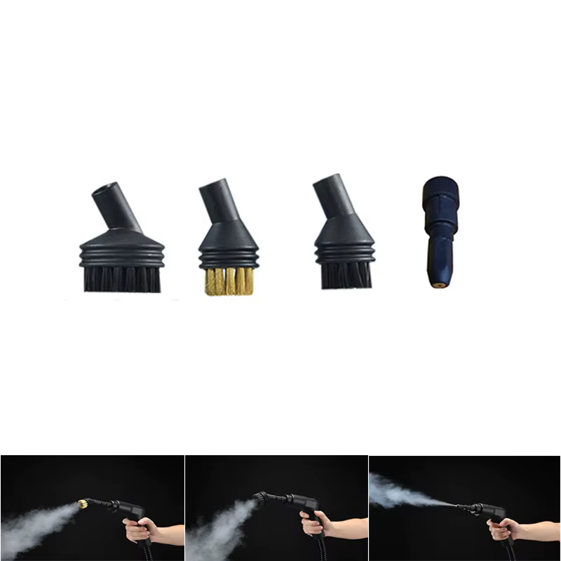 Brosse à vapeur pour buses d'adaptateur de transfert de 8mm, nettoyeur à vapeur portatif, brosses de
