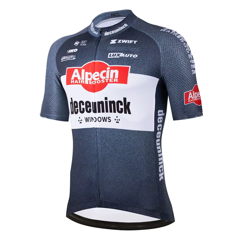 2025 Alpecin Pro Team nouveau vélo à manches courtes Maillot Ciclismo été respirant cyclisme vêtemen