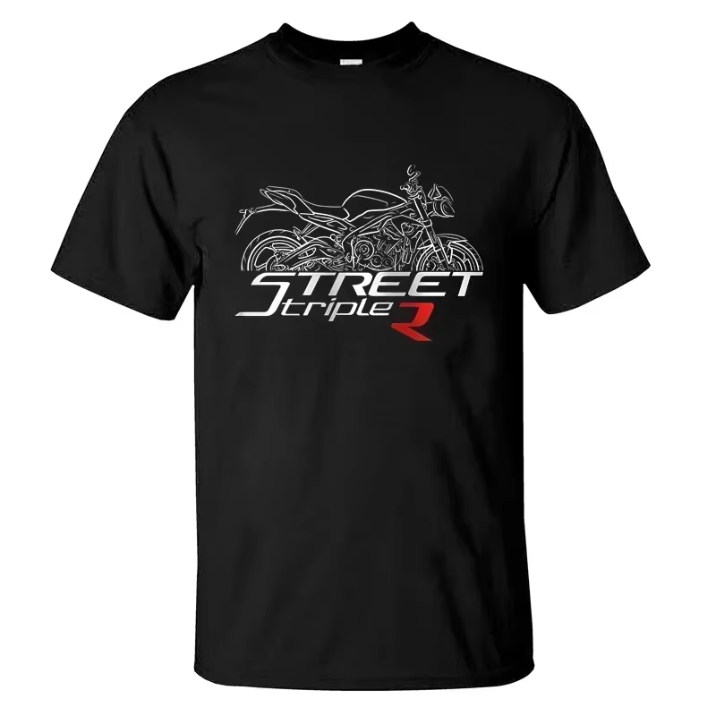 T-shirt décontracté pour hommes, T-shirt graphique Famous Street Triple S & R 2020-2022, manches cou