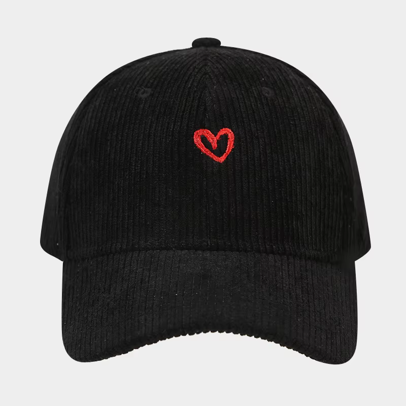 Casquette de Baseball en velours côtelé pour femmes et hommes, nouvelle mode automne hiver, chapeau 