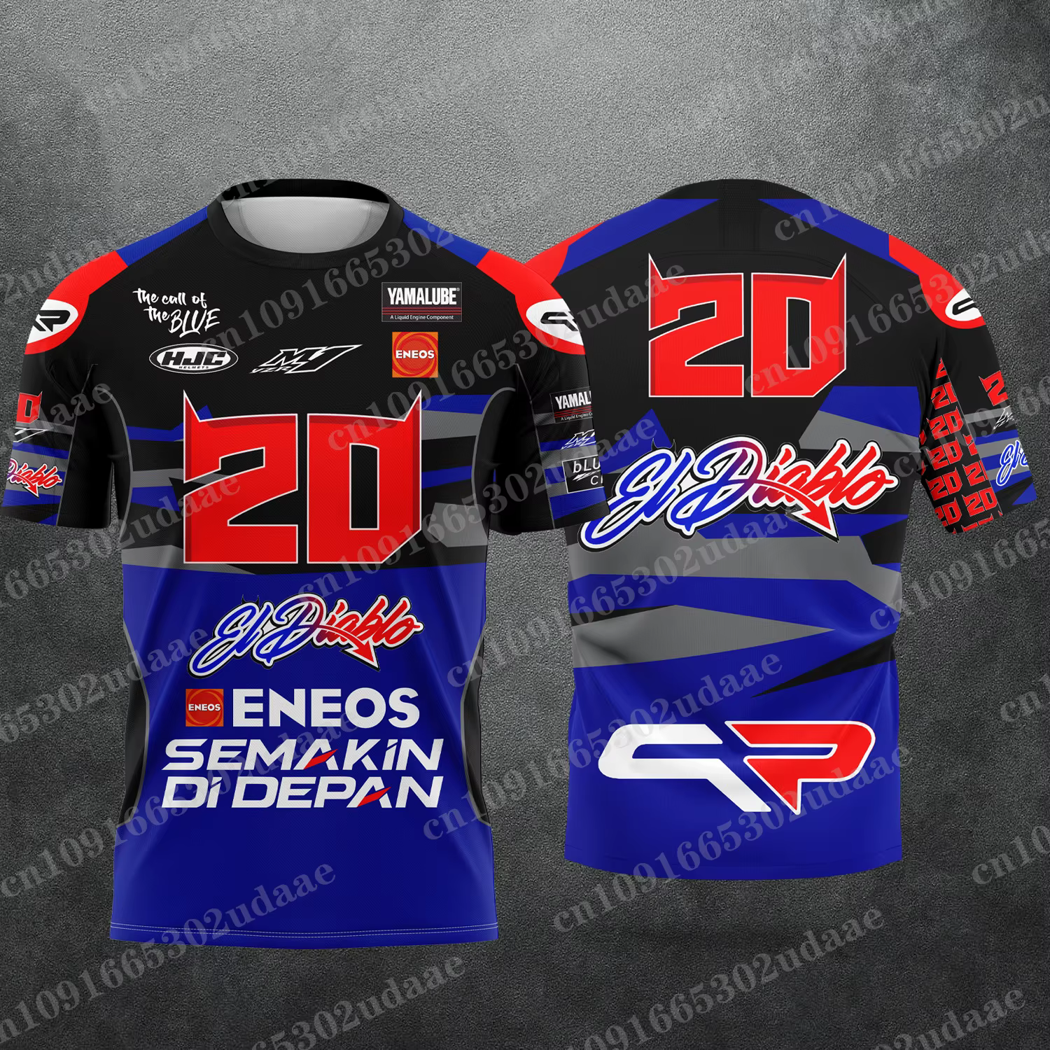 Nouvelle Moto de Course 2026 No. T-shirt à manches courtes pour hommes et femmes, motif imprimé en 3