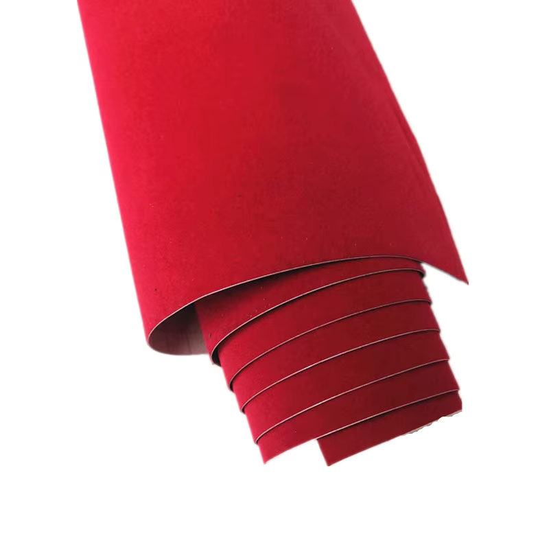 Autocollant d'enveloppe de voiture en vinyle, tissu suédé velours de qualité supérieure, 50x200cm, F